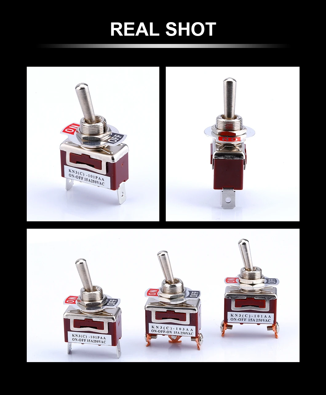 Abilkeen Factory Toggle Switch 6 Pin 12v 20a Automotive Toggle Switch ...