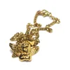 Oro con 3mm 24 pollici di rame catena cubana