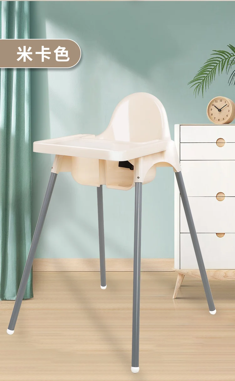 Foldable Baby Feeding Chair Portable 3 In 1 Children High Chair Baby