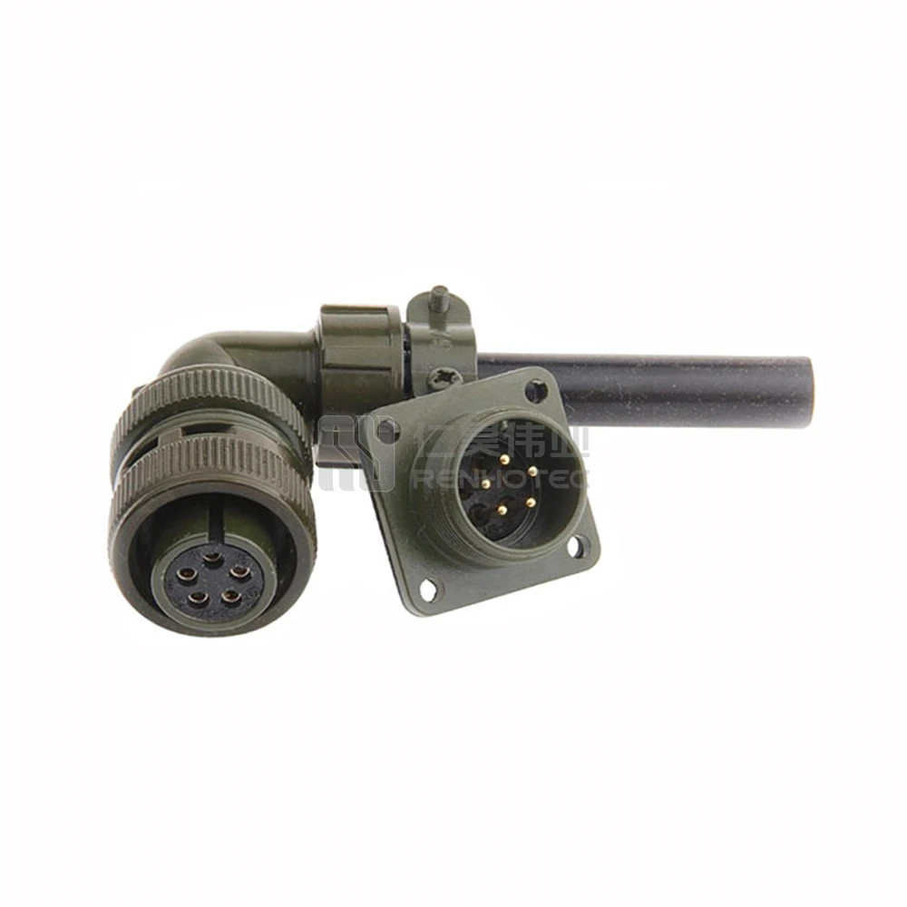 MS3101A14S-5P 5 Pin Connector MIL-DTL-5015 Series Circular Male 