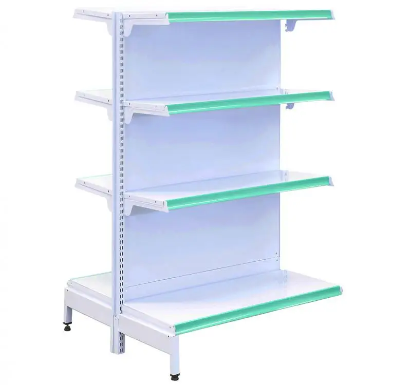 2022 Gondola Rack Easy to Assemble Supermarket Shelves Super Load Bearing Supermarket Racking
