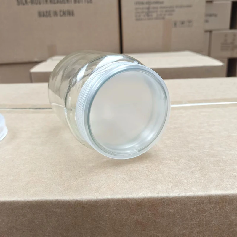 Wholesale 200ml 240ml 350ml 650ml Plant Tissue Culture Jars Water Plant Autoclaveable Glass Jar with pp Plastic Lid