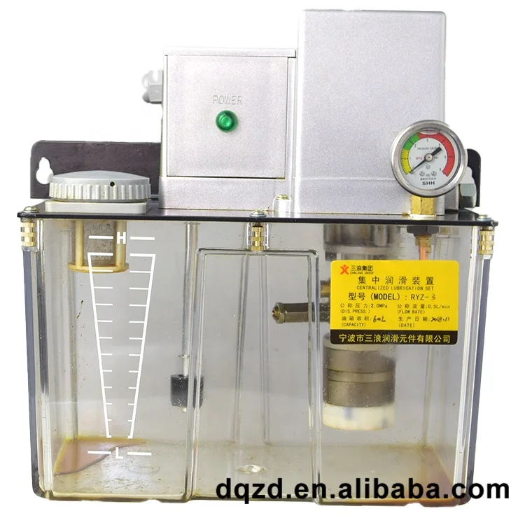 Haitian Injection Molding Machine Automatic Grease Lubrication Pump Three Waves Oil Pump