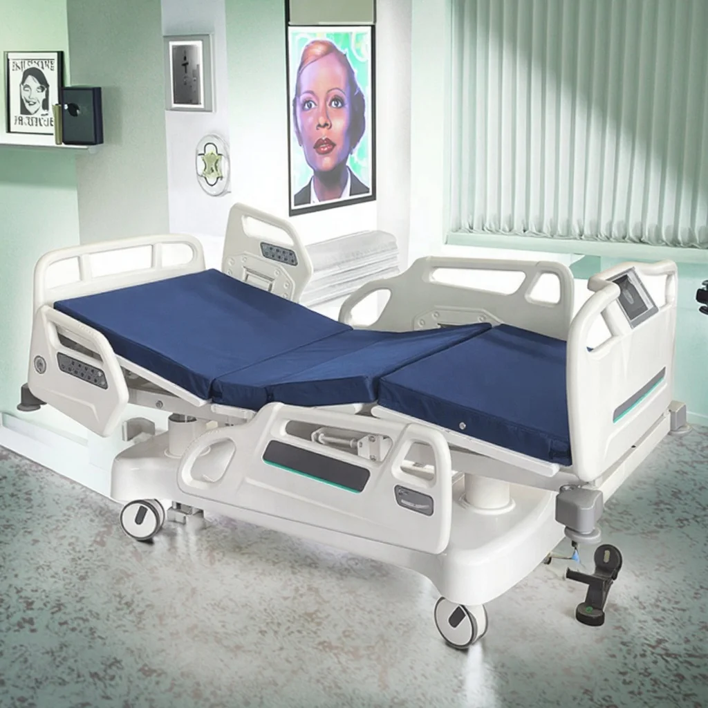 Danish LINAK Motors Electric Modern Adjustable Hospital Bed with Full Positioning Functions Hospital Furniture 2
