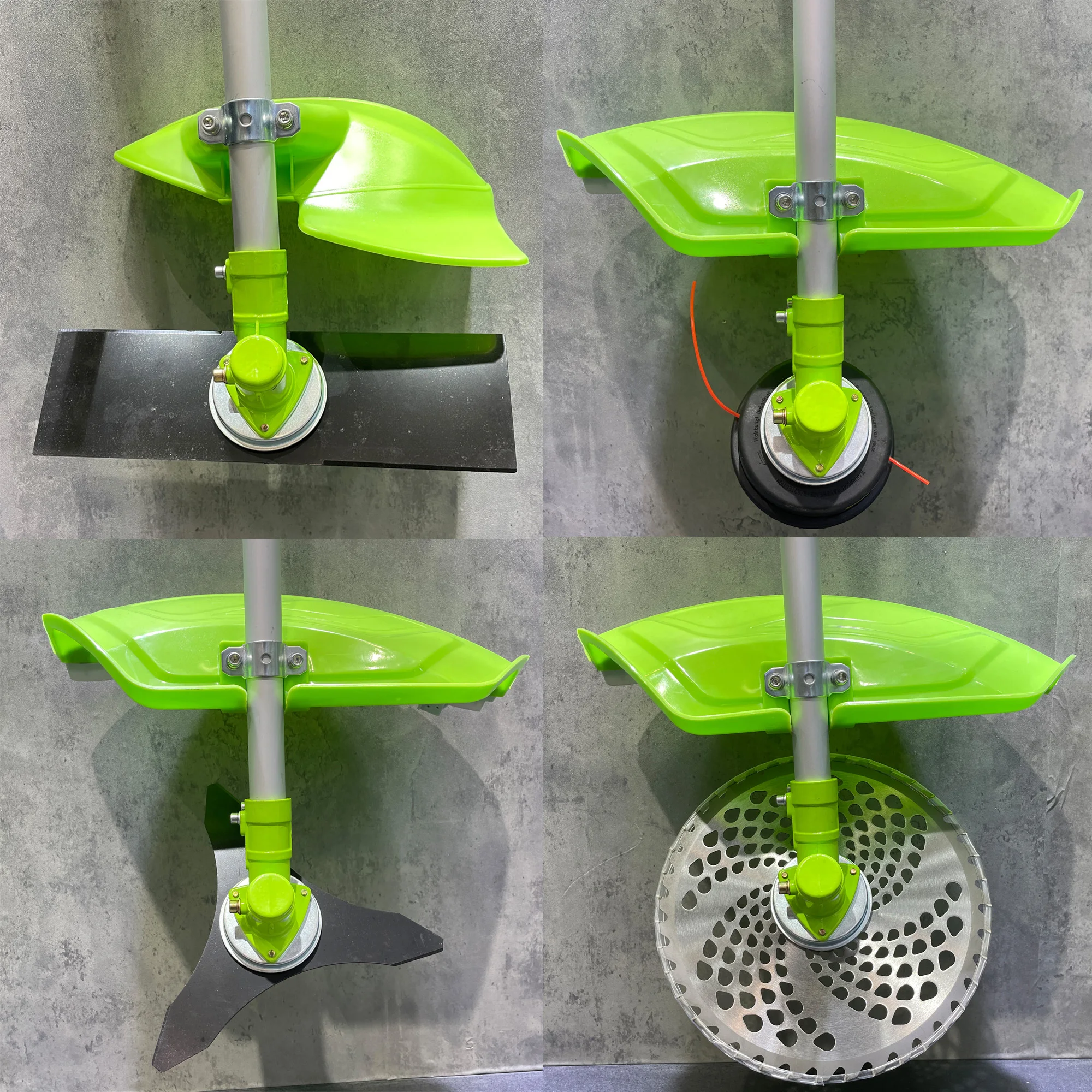 Gasoline Brush Cutter 52cc 1.75KW 2 Stroke Brush Cutter Grass Weed ...