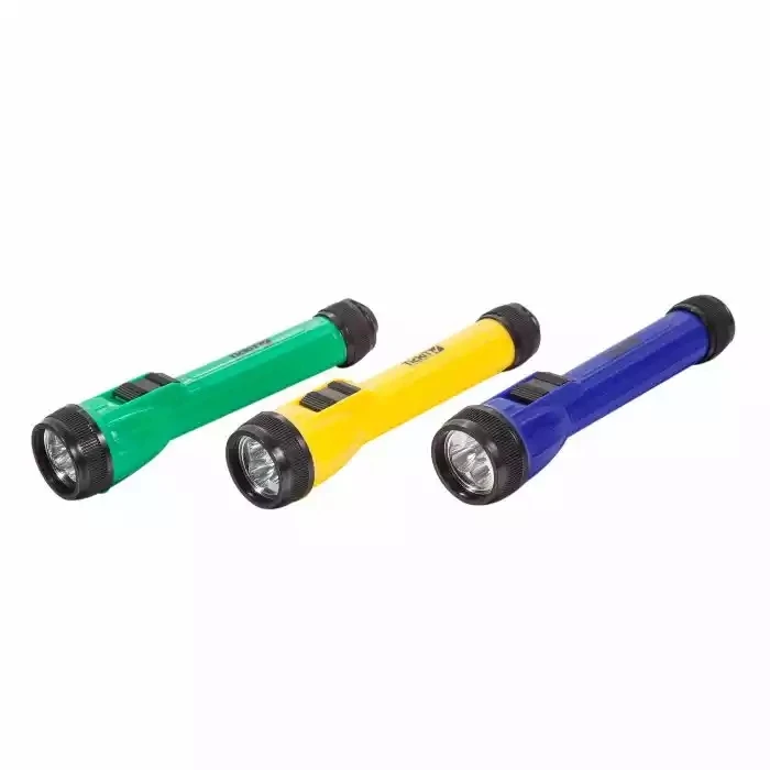 Wholesale Customized Color Cheap Plastic Flashlights Plastic Led