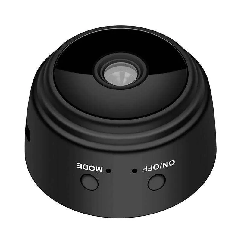 Mini Security Camera With Hd Display And Built-in Wifi Flashlight_voghion.com