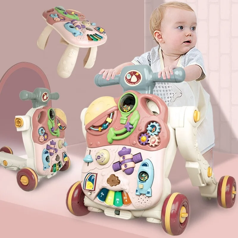 DADI Factory Safe Plastic Multifunction Baby Activity Walker 2021 Baby 4 in 1 Walker