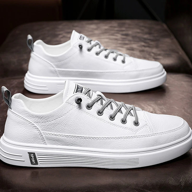 Custom Wholesale White Sneakers Men Casual Shoes High Quality Fashion ...
