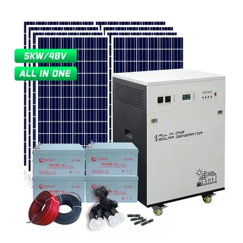 3000wh Battery Solar Power Generator Station With Solar Panel 220v ...