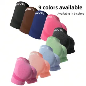 Lightweight Speed Drying Seamless Sports Fitness Yoga Shorts High Waist Push up Gym Running Yoga Shorts Women