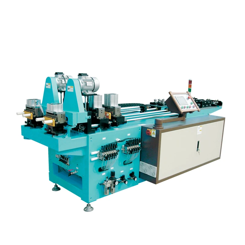 Automatic Four-Pipe Coil Cutting Machine Chip-Free Design Water Heater Industry Aluminum Plastic Stainless Steel Alloy Used