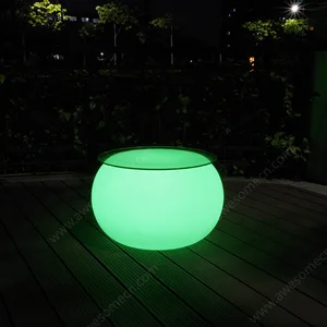 Modern Bar LED Cocktail Waterproof Table Lighting Wedding Decorative Patio Furniture for Courtyard Outside Fun