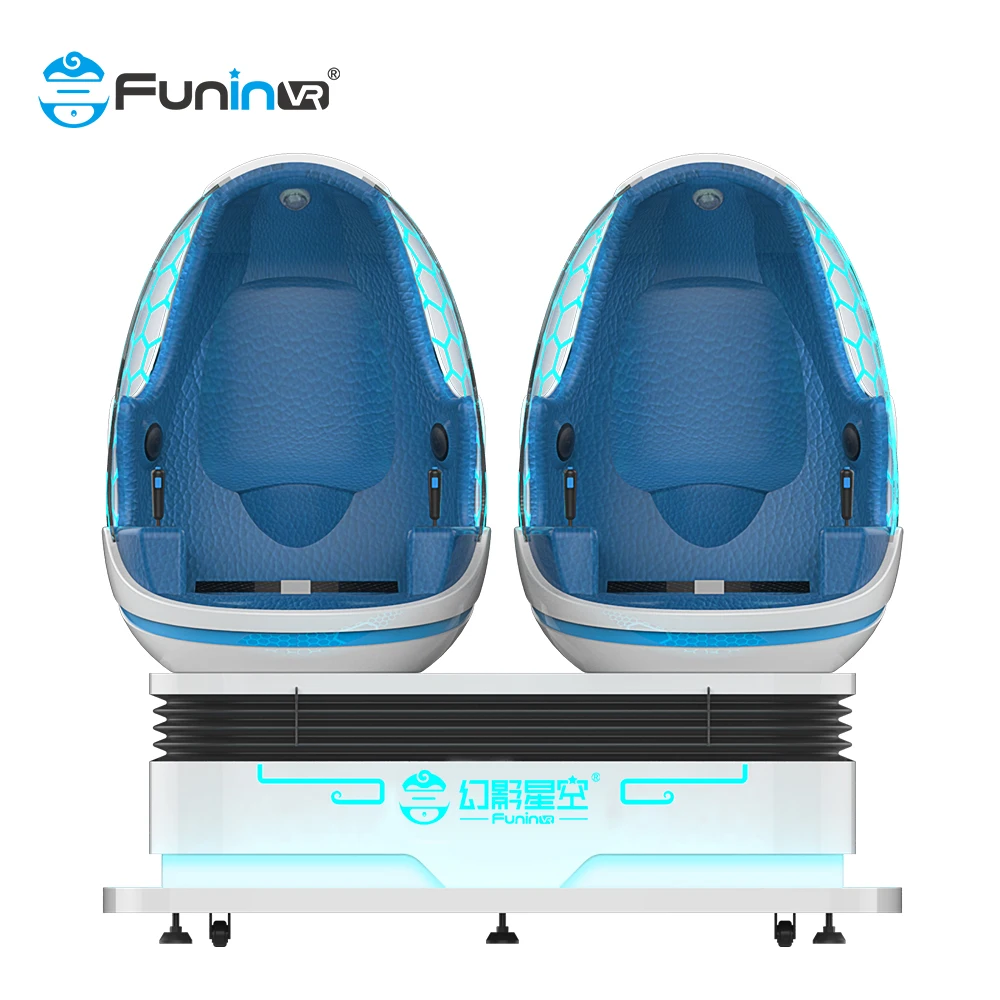 Funin VR 3D Virtual Reality Headset Inflatable Carnival Games Used Amusement Park Rides Vr Pod
