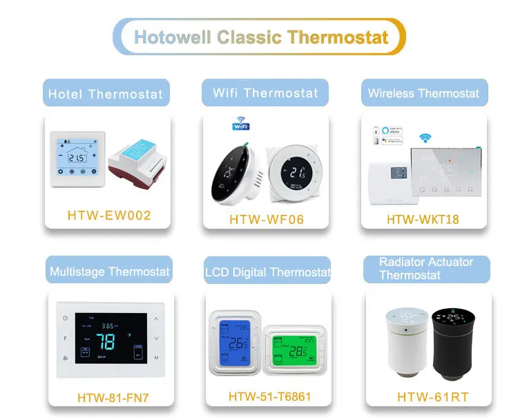 Hvac Central Air Conditioner Multi Stage Smart Thermostat Lcd Ac