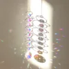 Silver rotating ringabColor30mmCrystal Ball/About Long45CM