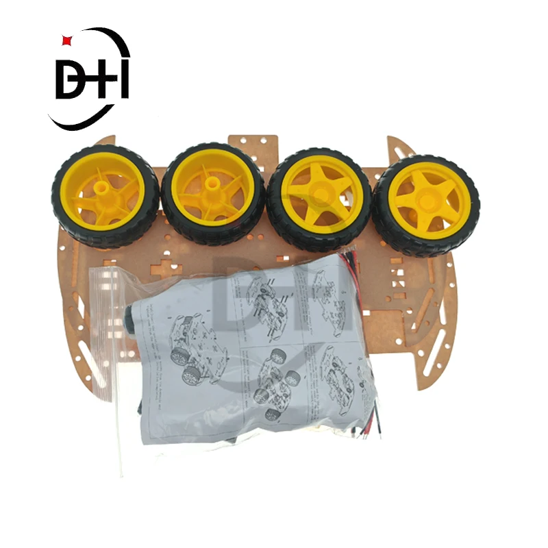 Smart 4WD Robot Car Chassis Kit for Arduino | DIY Smart Car Body