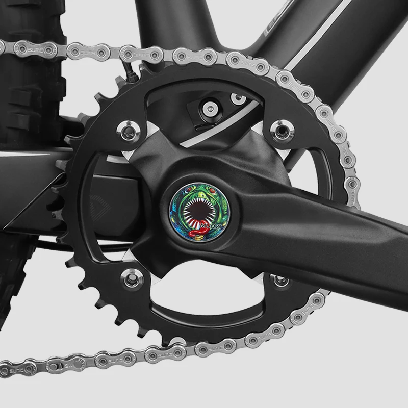 MUQZI MTB Road Bike Hollowtech Integrated Crankset Cover Aluminum Bicycle  Crank Dust Cap