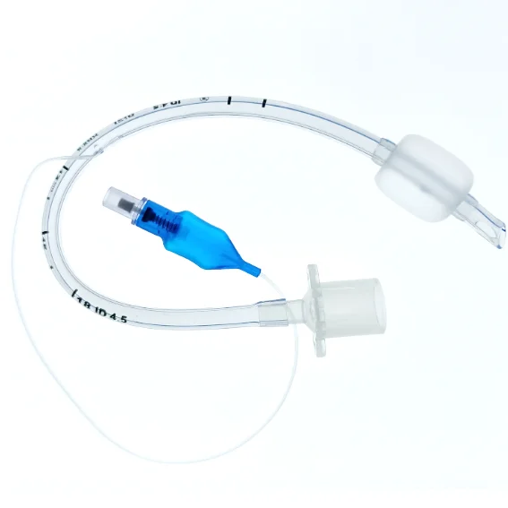 Hot Sale made of clear, non-toxic Disposable PVC Nasal Endotracheal tube For Hospital