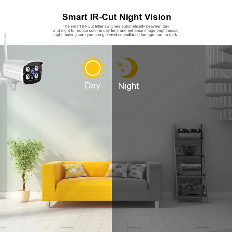 1080P Audio Night Vision Plug and Play Tuya 4Ch Wifi Camera Set Nvr  Surveillance Cctv Kit Wireless Home Security Camera System