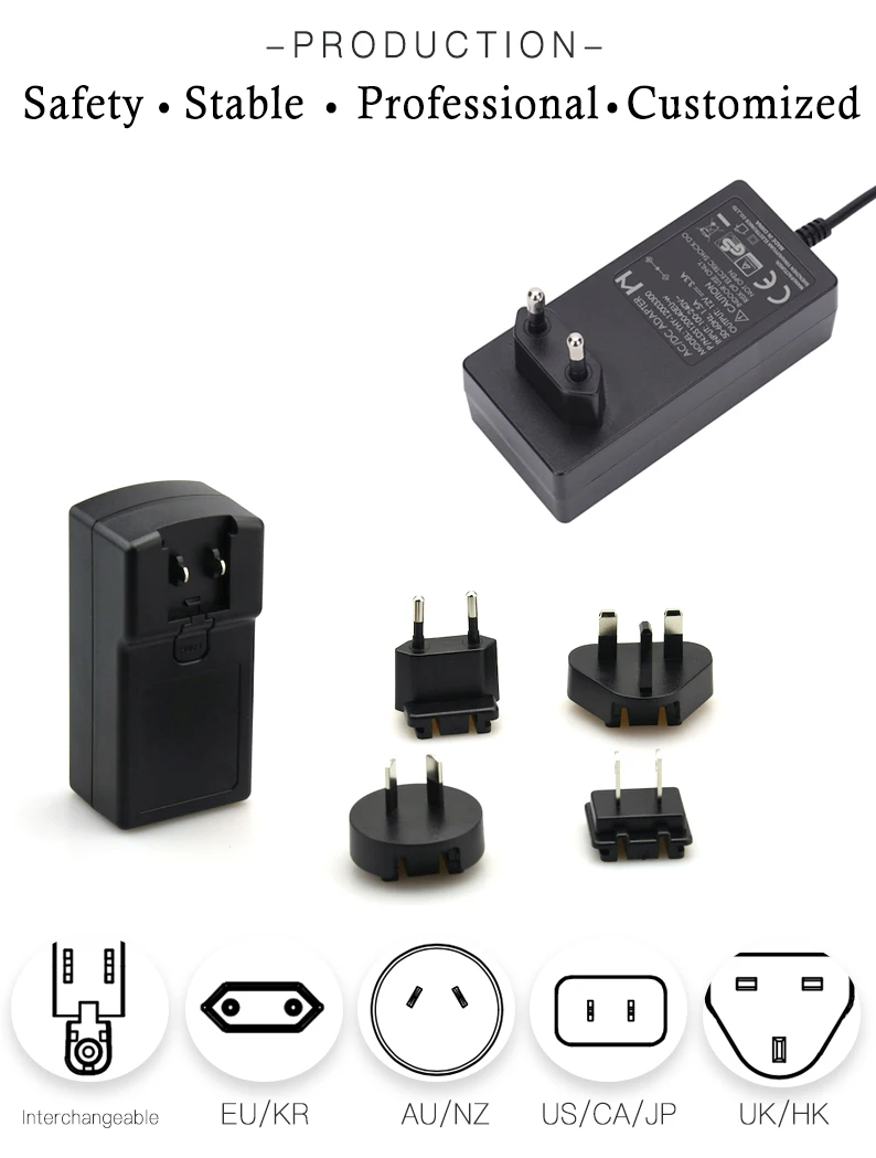 Alimentatore 12V 6A 72W Da 100-240V AC A DC – Trasformatore Con Protezione Per Strisce LED E Telecamere - 3
