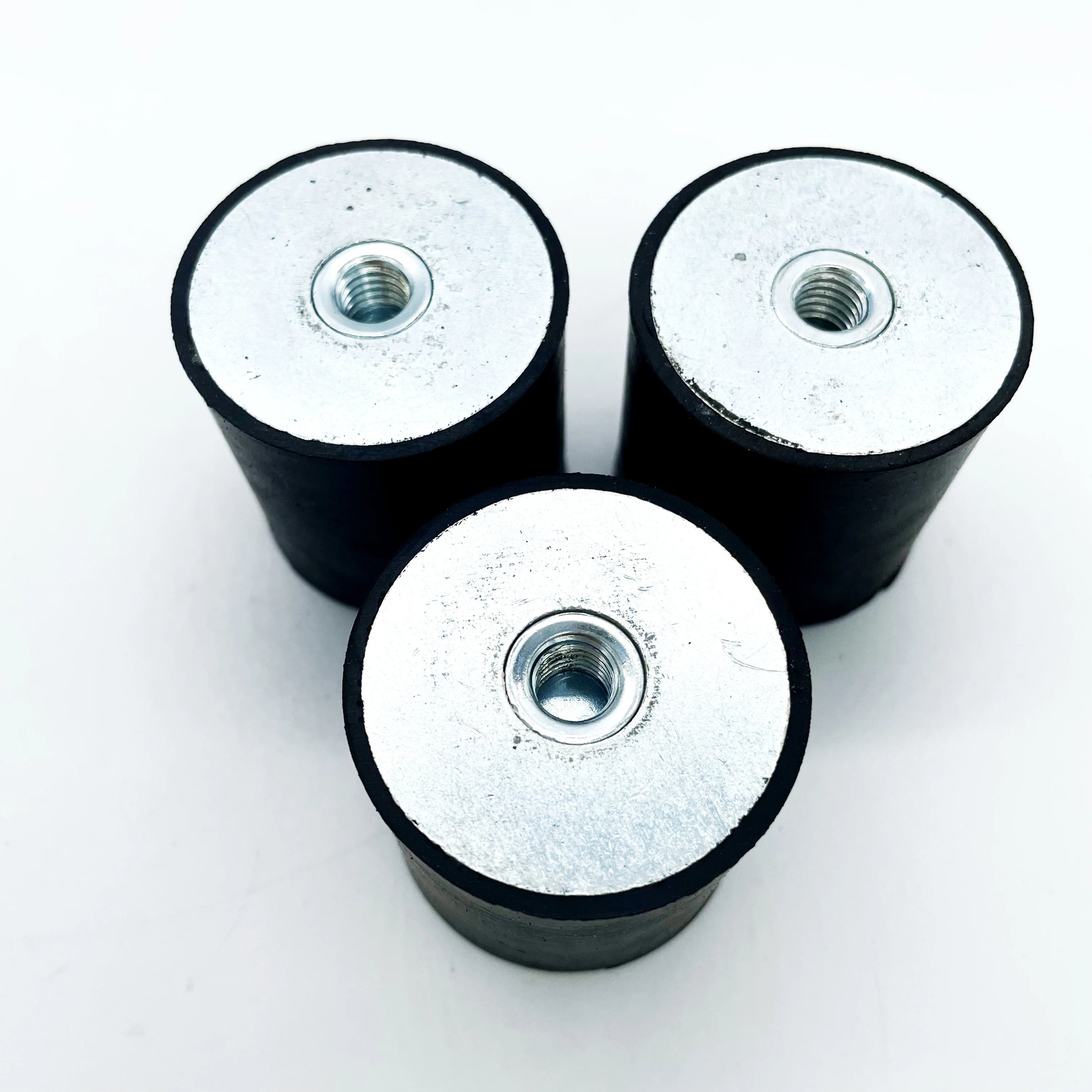 SHQN Вибрационный изолятор Silent Blocks черный NBR DD Type M8 40*40 резиновые амортизаторы с различными