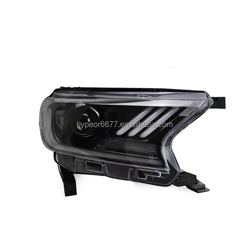 product tiypeor head lamp led projector black panther for ford ranger wildtrak t7 t8 2015   2019647-7