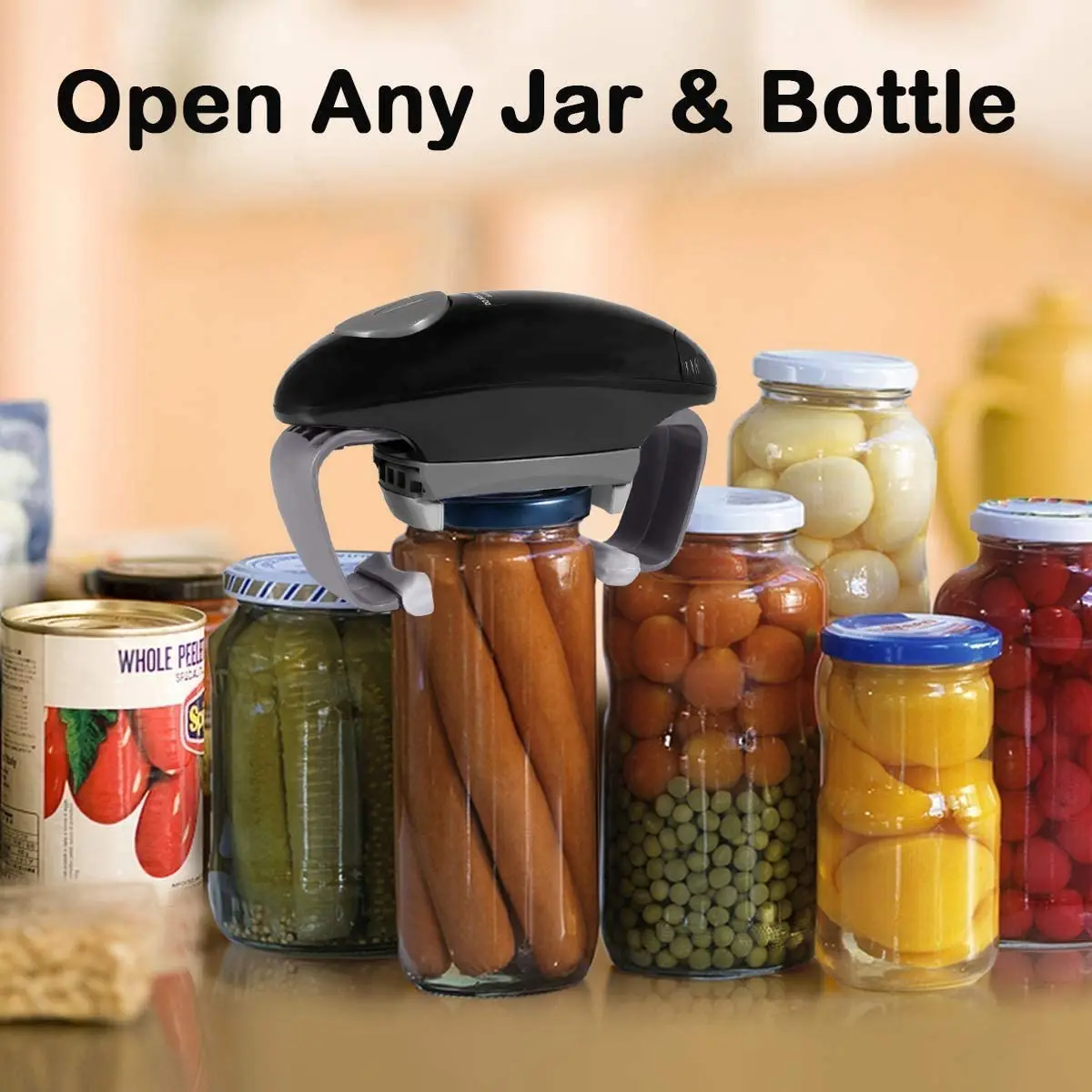 Safety Jar Opener For Arthritis Sufferers Electric One Touch Automatic