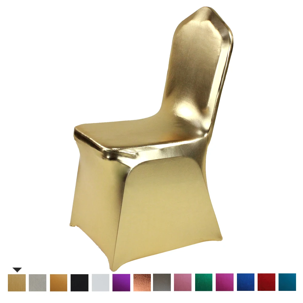 Spandex Stretch Gold Metallic Wedding Chair Covers For Party Events Decorations Buy Cheap Wedding Chair Covers Spandex Stretch Gold Metallic Wedding Chair Covers For Party Events Decorations Buy Cheap Wedding Chair Covers