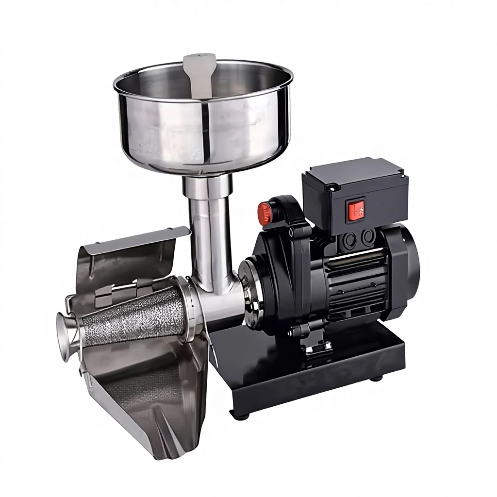 TEBAK Commercial Marmalade Maker Motor-Driven Tomato Strainer and Jam Maker Machine Food Extractor for Hotels Farms
