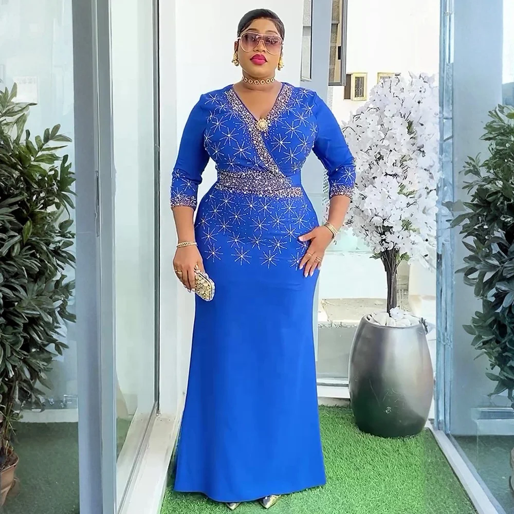 Ethnic Wear Party Wear Gowns Xxl Size Plus Size African Party Dresses For Women 2025 New Ethnic Wear Party Wear Gowns Xxl Size Plus Size African Party Dresses For Women 2025 New