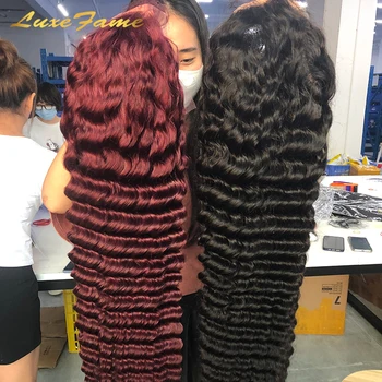 Wholesale Cheap Brazilian Pineapple Wave Human Hair Wig Lace Front,Pineapple Curl Hd Transparent Lace Wig,13x4 HD Lace Front Wig