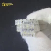 Oro de 14 quilates con tarifa CAD de diamante cultivado en laboratorio de 4,5 quilates