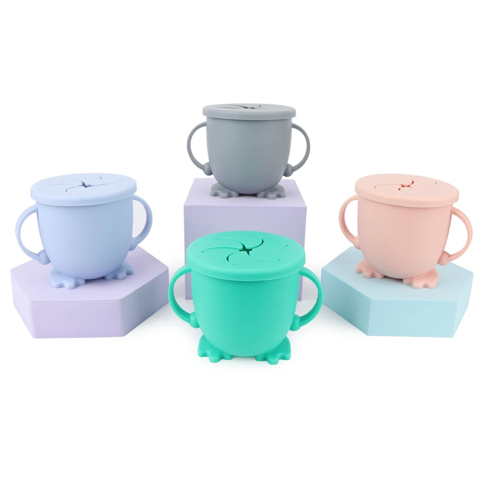 Creative Toddler Snack Catcher Food Grade No Spill Food Baby