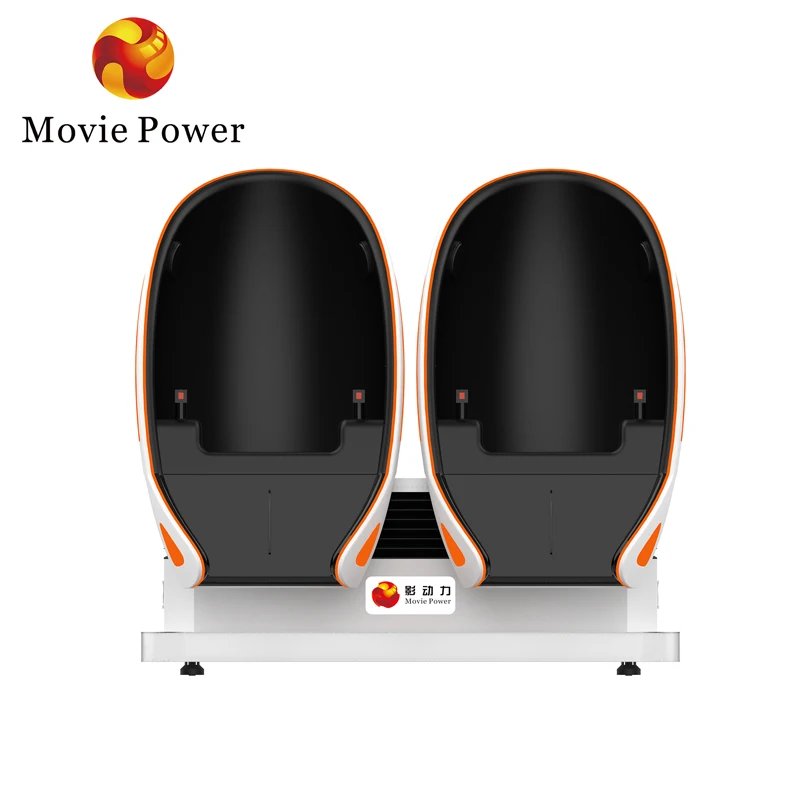 Virtual Reality 9d Cinema Simulator with Interactive Game VR Simulator Portable Amusement Park