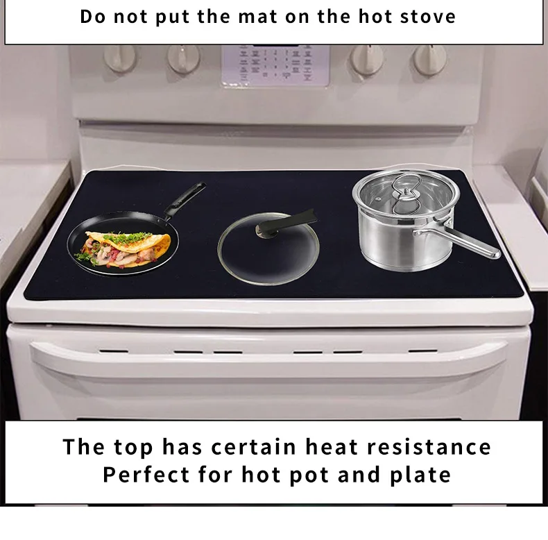 Stove Top Cover For Electric Stove Washer And Dryer Thick Natural