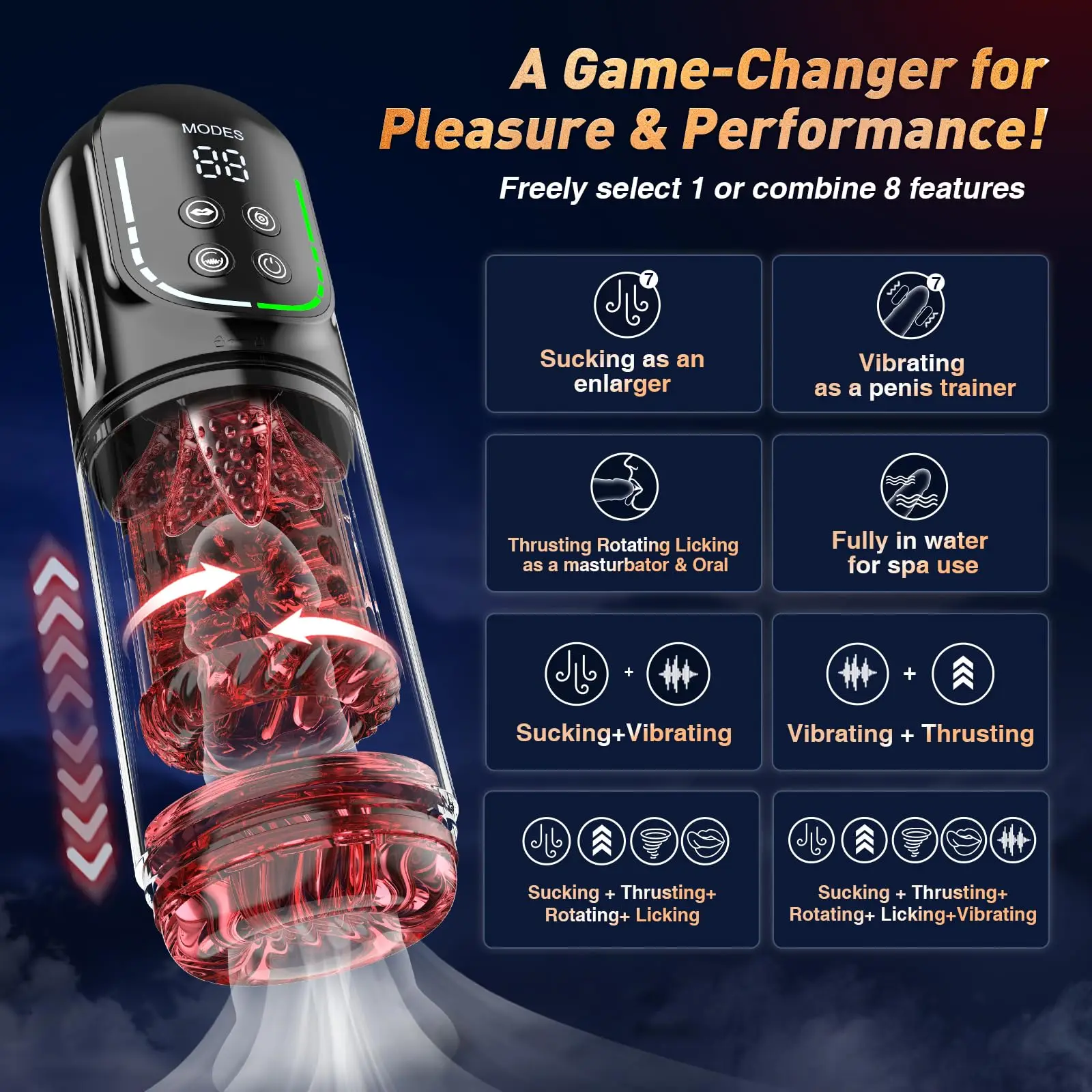 Automatic Male Masturbator Cup