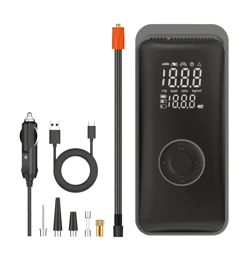 ST-9624B Advanced Portable Wireless Digital Tire Inflator with USB  Charging, 150 PSI Max Pressure