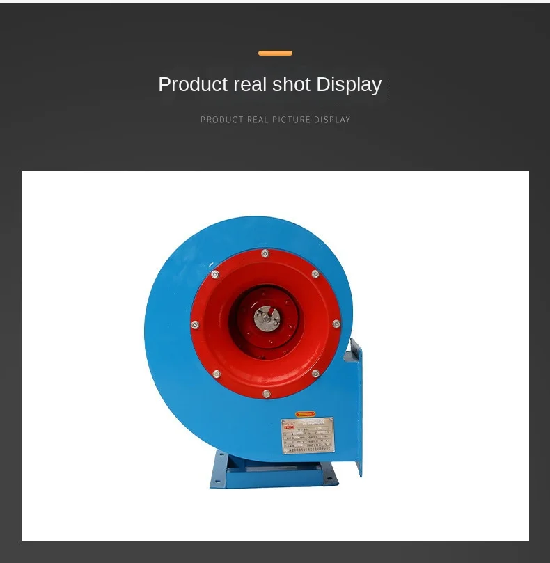Centrifugal Fan, 4-72A, 3.6A, 220V/380V, 2900 - detail 16
