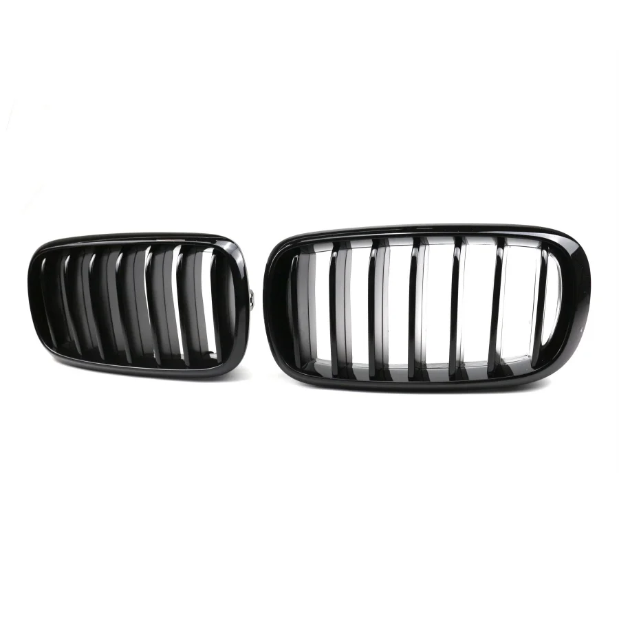 double bar abs front grille for bmw x5 2015 2018-9