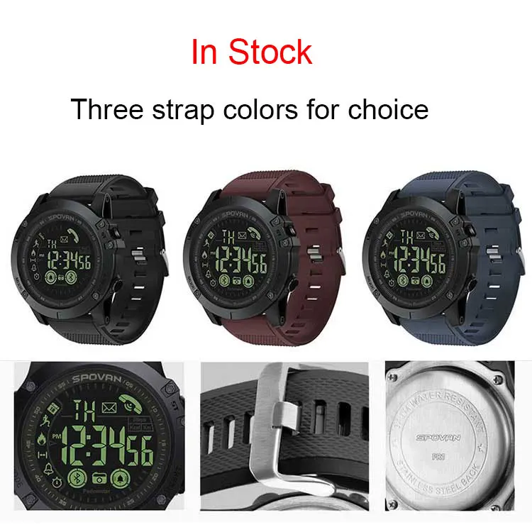 Spovan Tact Watch Manual SPOVAN Bluetoothes Men's Watch Fashion