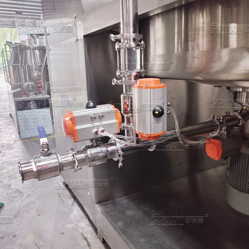 High grade cosmetic cream making machine vacuum homogenizer emulsify skin lotion mixer machine