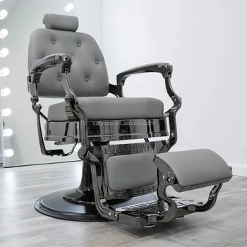 Barbershop Salon Chair with Synthetic Leather for Hair Salon Barber Shop and Living Room Application