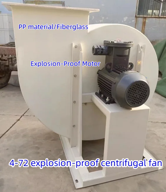 Backward Curved Blades Impeller, 380V, 4-72, FRP, Centrifugal - detail 14