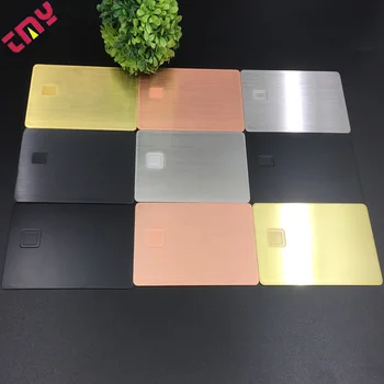 Custom Metal Visa Credit Cards Valid Engraving Emv Chip Card