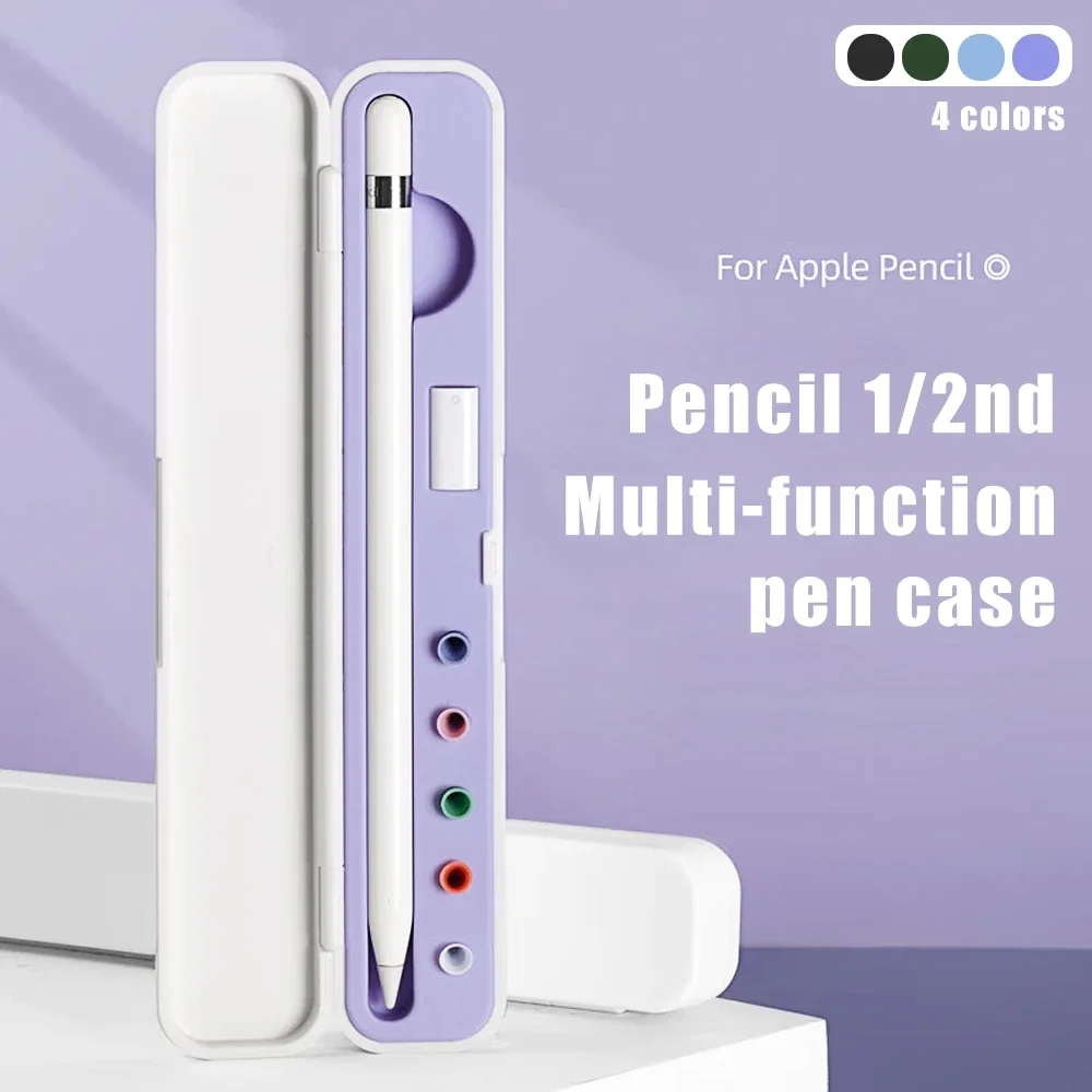 For Apple Pencil Box 1 2 Portable Holder Nib Case for IPencil