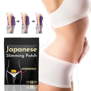 Costom Body Lifting Lose Weight  Firming Shaping Big Belly Navel Patch for Slimming Belly Sticker Patch 50 Patches