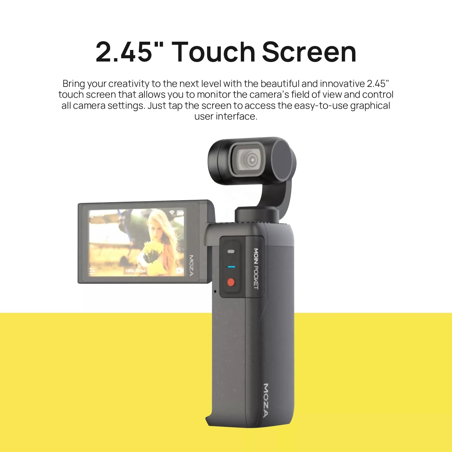 Moza Moin camera pocket Gimbal sports mini handheld high-definition 4K  anti-shake vlog portable outdoor stabilizer action camera| Alibaba.com