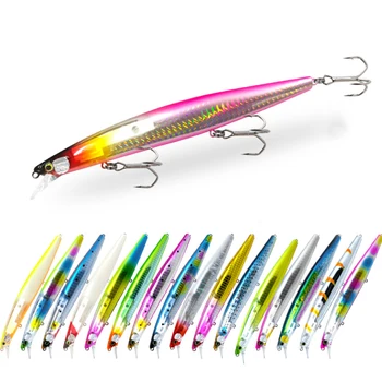 Japan Mold 163MM 32G Sea Fishing Big Game Floating Minnow Fishing Lure Artificial Swim Bait Wobblers – Minnow – view 2