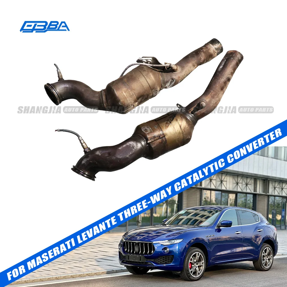 2017 Metal Exhaust Catalytic Convertors For Maserati Levante 670103673 Used Other Auto Parts